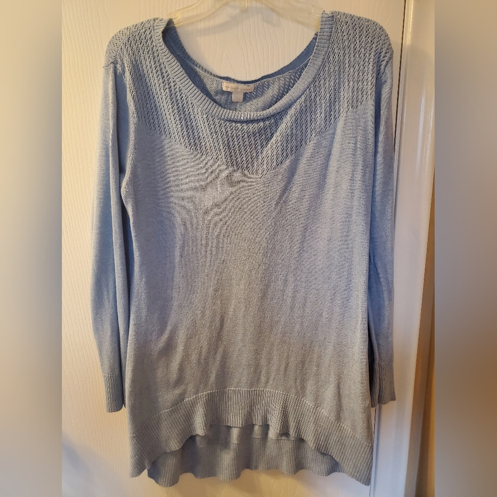 New York & Company light blue sweater